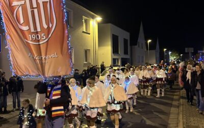 TGN Karnevalabteilung beim Nachtumzug in Jügesheim