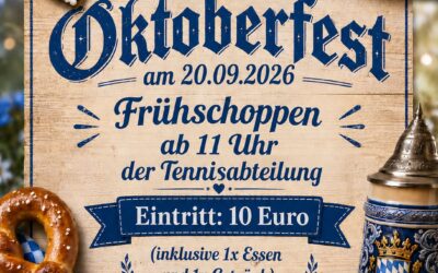 Oktoberfest am 20.09.2026